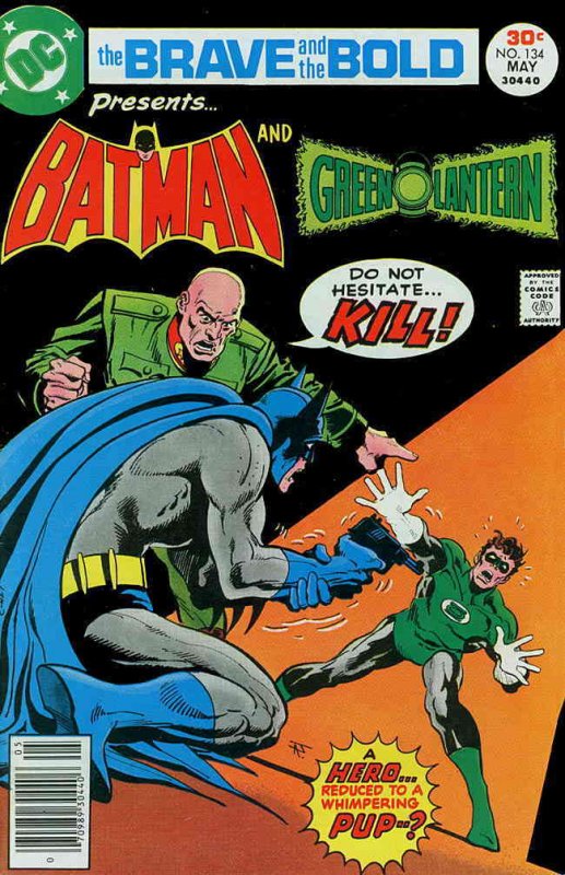 Brave and the Bold, The #134 FN ; DC | May 1977 Batman Green Lantern