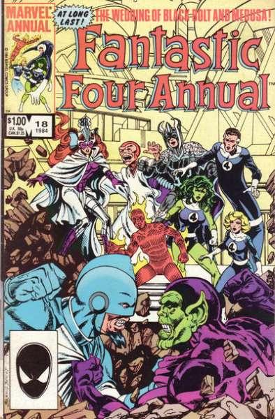 Fantastic Four (1961 series) Annual #18, VF+ (Stock photo)