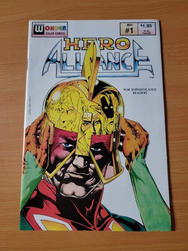 Hero Alliance #1 One-Shot ~ NEAR MINT NM ~ 1987 Wonder Color Comics