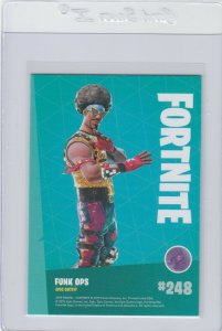 Fortnite Funk Ops 248 Epic Outfit Panini 2019 trading card series 1