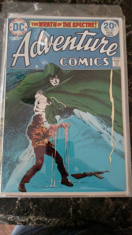 Adventure Comics #431 (Feb 1974, DC) VF Spectre Run Begins