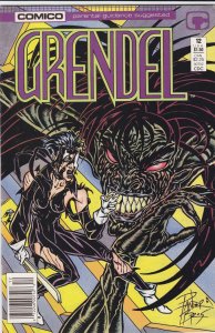 Grendel (2nd Series) #12 (Newsstand) VF ; COMICO | Matt Wagner