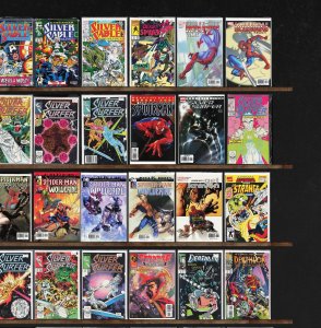 Huge Lot 150+ Comics with Deathlok, Silver Surfer & More!