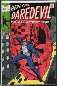 Daredevil #51 (1969) Daredevil [Moisture Damage]