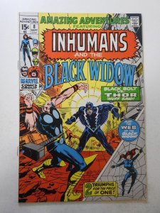 Amazing Adventures #8 (1971) VG Condition centerfold detached bottom staple