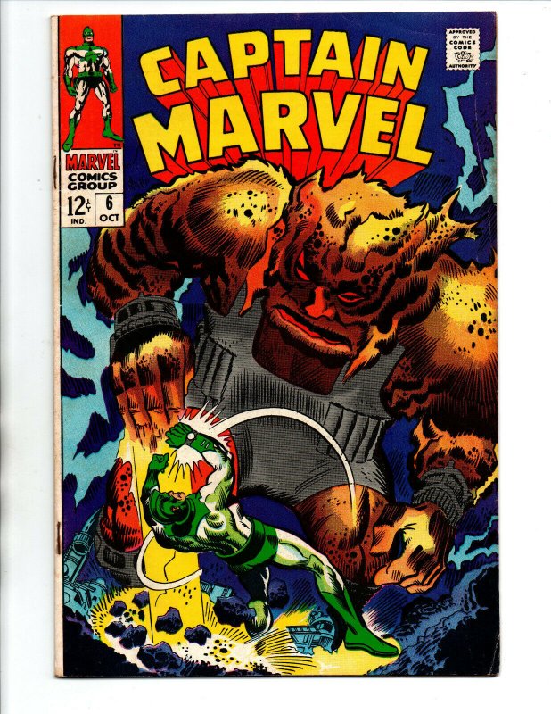 Captain Marvel #6 - Don Heck - 1969 - FN/VF