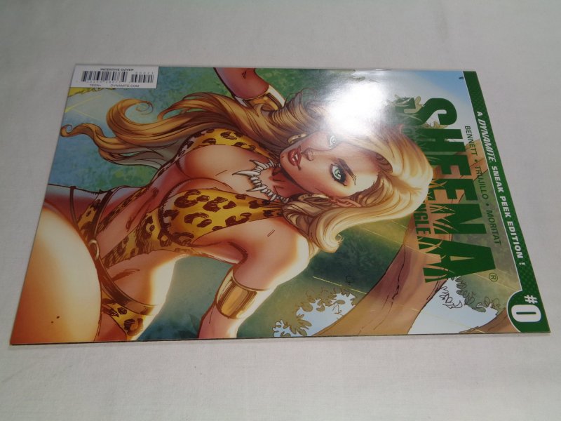 Sheena Queen of the Jungle #0 J Scott Campbell 1:100 Variant Cover Dynamite 2017