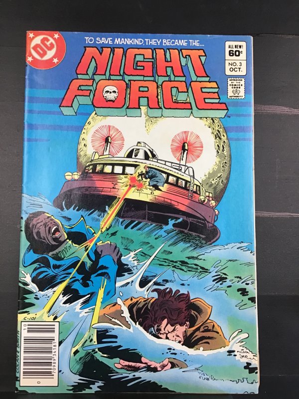 Night Force #3 Newsstand Edition (1982) ZS
