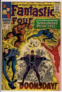 Fantastic Four #59 (1967) 6.5 FN+