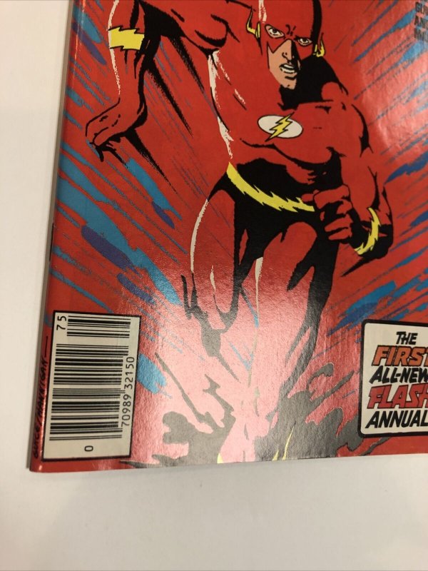 Flash Annual (1987) # 1 (VF/NM) Canadian Price Variant CPV !