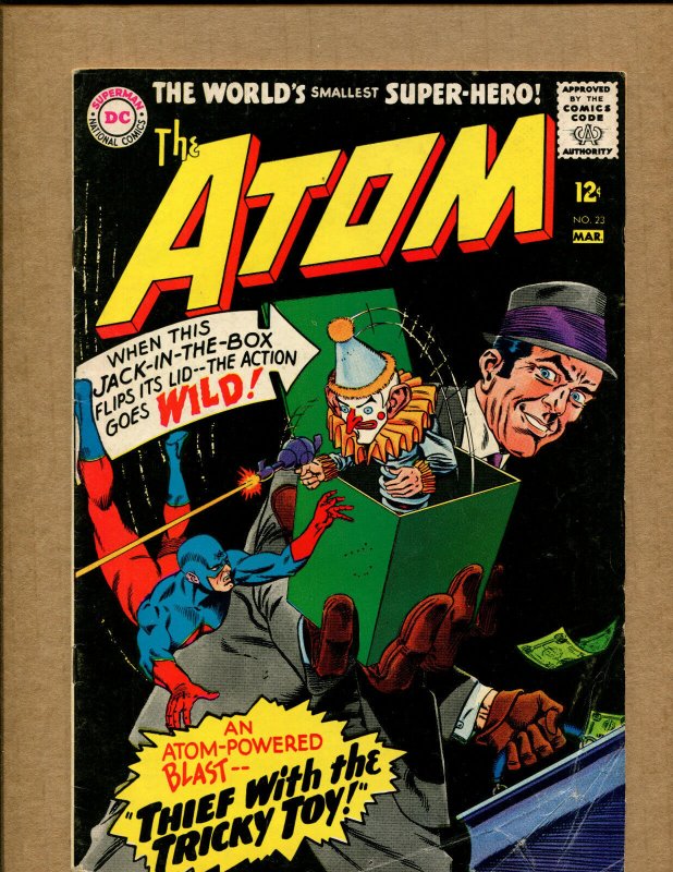 Atom #23 - Far-Out Robbery - 1966  (Grade 4.5) WH