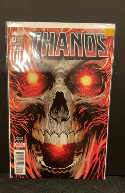 Thanos #15 Second Print Cover (2018)