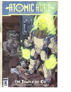 Lot Of 4 Atomic Robo IDW Comic Books # 1 Science Adv + # 1 2 3 Temple Of Od CA2