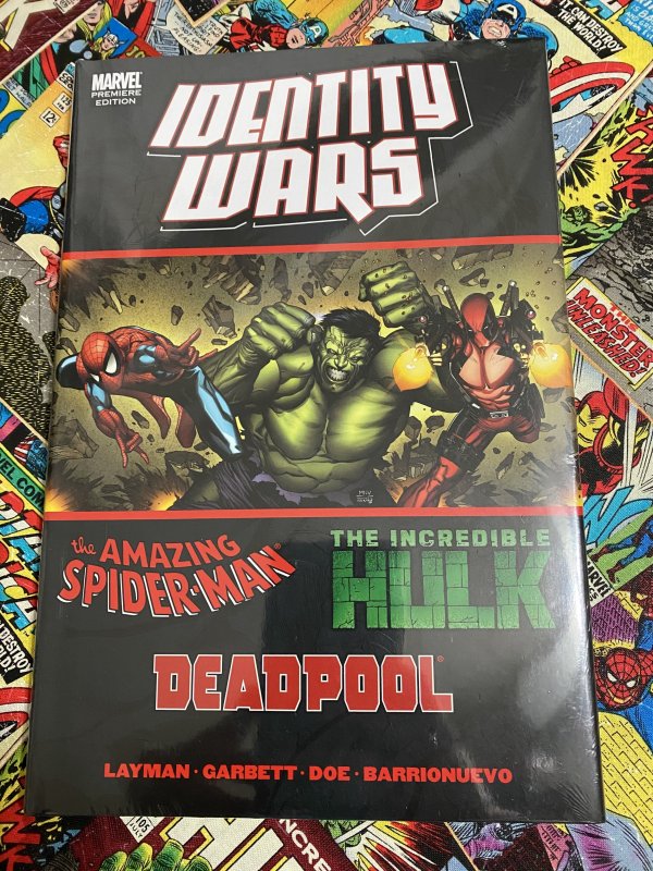 Spider-Man/Hulk/Deadpool: Identity Wars #1 (2011) Factory Sealed Hardcover