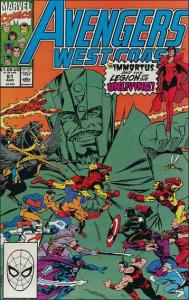 Marvel AVENGERS WEST COAST #61 VF-