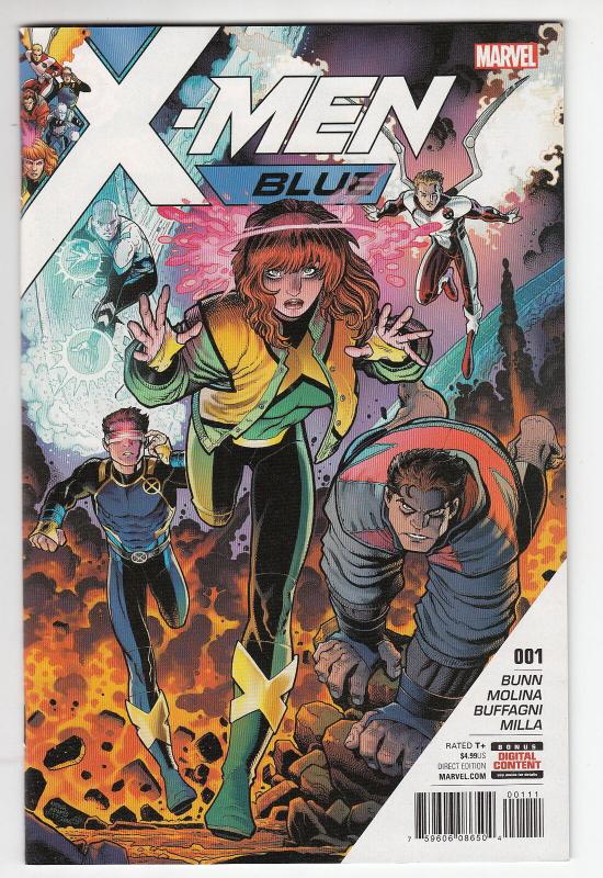 X-MEN BLUE (2017 MARVEL) #1