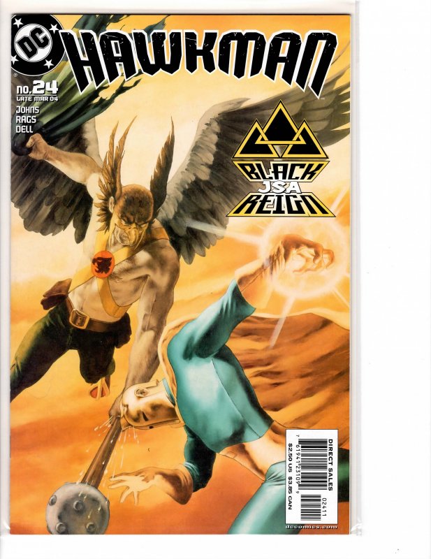 Hawkman (2002) #24 NM- (9.2) Justice Society