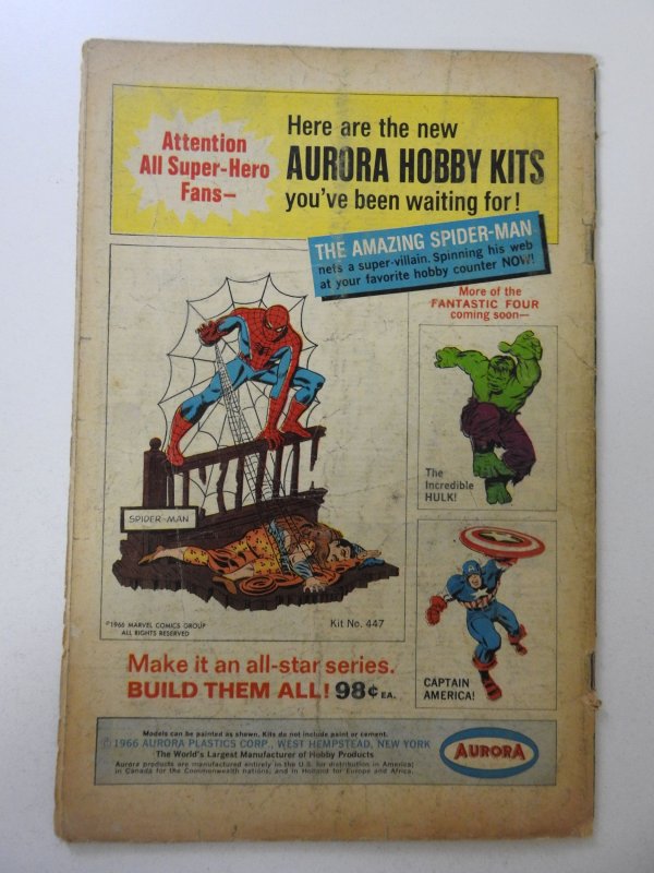 Strange Tales #152 (1967) GD/VG Condition moisture stain