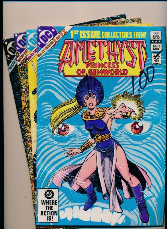 DC Comics AMETHYST Princess of Gemworld #1, #2, #3, #4  FINE/VERY FINE (HX772)