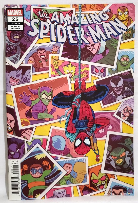 Amazing Spider-Man #25 Dan Hipp Retailer Incentive Variant Cover (Marvel 2019)