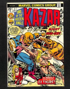 Ka-Zar #3 VF/NM 9.0