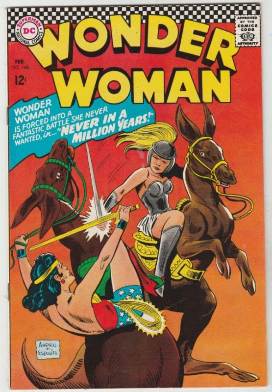 Wonder Woman #168 (Feb-67) VF/NM High-Grade Wonder Woman