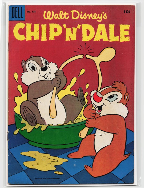 Four Color #636 (1955) Chip 'n' Dale