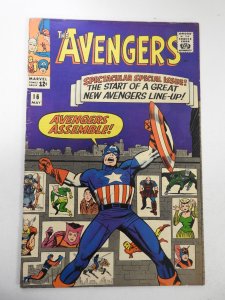 The Avengers #16 (1965) VG/FN Condition! stains bc