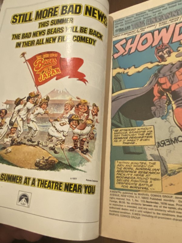 The X-Men #113 (1978)vs Magneto volcano of doom