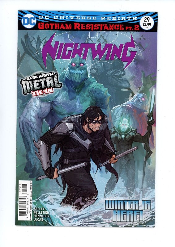 DC  NIGHTWING #29 - STJEPAN SEJIC - COVER A (2017) 