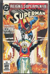 Superman #80 (1993) Cyborg Superman