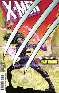 X-Men (7th Series) #9 VF/NM ; Marvel | 309 Raid On Graymalkin 3