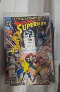 Superman: The Legacy of Superman (1993) newsstand