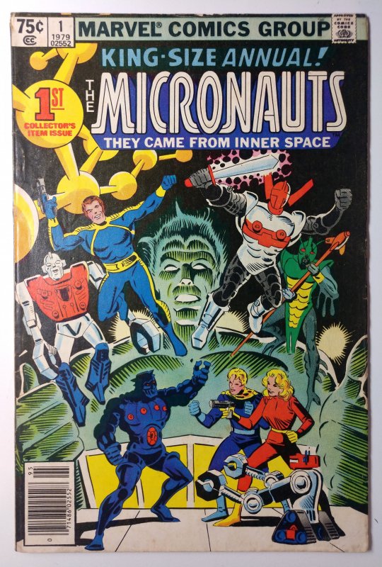 Micronauts Annual #1 (5.5-NS, 1979) 