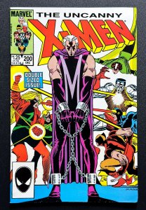 The Uncanny X-Men #200 (1985) -  [KEY] Trial of Magneto; Double-Sized Issue VF+