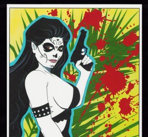 La Muerta: Primeval - Pop Art Edition 11 x 17 Print SIGNED