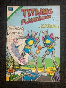 1980 TITANES PLANETARIOS Spanish Digest Comic #2-4469 FN 6.0 Invasion Radiotele