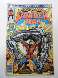 Marvel Premiere #55 (1980) VG Condition rust on top staple