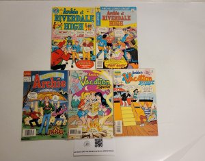 5 Archie Comics #13 69 Riverdale High #1 3 Vacation #18 World of Archie 28 TJ28