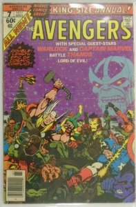 The Avengers Thanos ANN #7 - 3.0 GD/VG - 1977