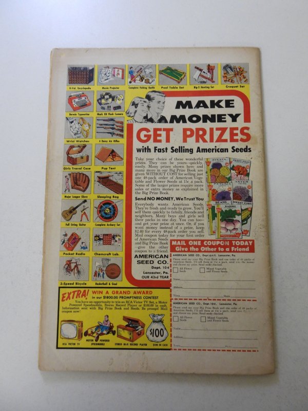 Our Army at War #105 (1961) VG condition stains front/back cover