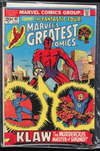 Marvel's Greatest Comics #43 (1973) Fantastic Four