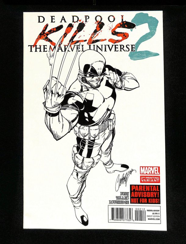 Deadpool Kills the Marvel Universe #2 2nd Print