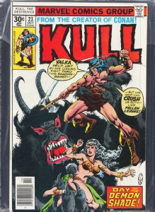 Kull the Destroyer #23 (1977) Kull
