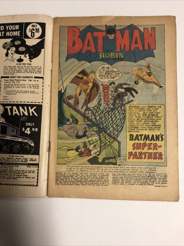 Batman (1959) # 127 (fair/good) Batman vs. Thor | Joker Story & Superman  App. | Comic Books - Silver Age, DC Comics, Superman, Superhero / HipComic