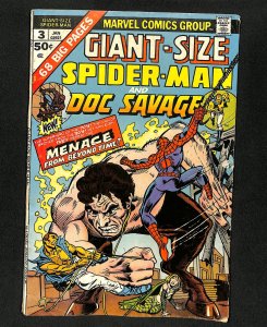 Giant-Size Spider-Man #3 Doc Savage!