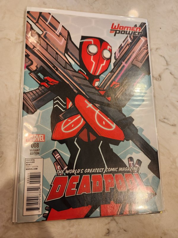 DEADPOOL #8 WOMEN OF POWER VARIANT