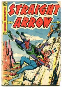 STRAIGHT ARROW #29-1953-ME-RED HAWK-INDIANS-FRED MEAGHER-good minus