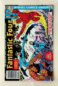 Fantastic Four #252 (Mar 1983, Marvel) - Newstand - missing Tattooz - Near Mint-