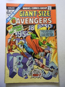 Giant-Size Avengers #3 (1975) FN+ Condition MVS Intact